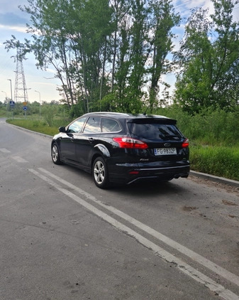 samochody osobowe Ford Focus cena 27500 przebieg: 107686, rok produkcji 2013 z Siedliszcze